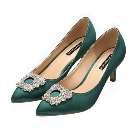 elegant green shoes for women.